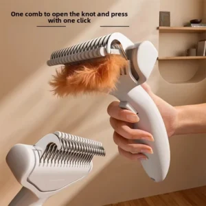 Stainless Steel De-Matting Comb
